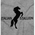 thumbnail image 2 of Brisco Brands Italian Stallion Adorable Stud Baby Bodysuits for Boys, 2 of 7