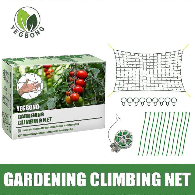 Plant Climbing Net Green Gardening Multi-purpose Support Vine Grid Polypropylene Accessories-3794946777047