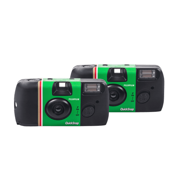 Fujifilm QuickSnap Flash 400 One-Time-Use Camera 2 pack