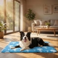 thumbnail image 4 of Tong Mat Summer Pad For Cats Gel Self Mat Pattern Washable Bed Mat For Small Medium Large 3 Sizes, 4 of 6
