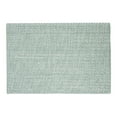 thumbnail image 2 of 100% Cotton Two Tone Woven 13" x 19" Kitchen & Dining Room Placemats, 4-Pack - Pale Green, 2 of 2