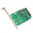 thumbnail image 1 of M.2 (NGFF) & mSATA SSD to SATA III with Standard & Low Profile Brackets, 1 of 1
