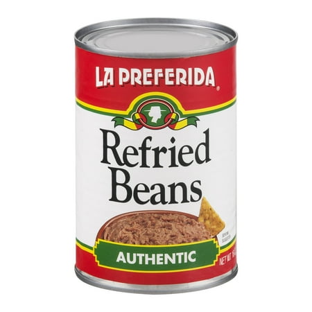 (6 Pack) La Preferida Refried Beans, 16 Oz