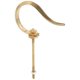 thumbnail image 1 of Bird Cage Hook Made of Brass for Secure Hanging and Replacement, 1 of 4