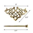 thumbnail image 5 of Celtic Hair Slides, Creative Minimalist Hair Barrettes and Claws for Women - Hair Accessories (Style C H -), 5 of 6