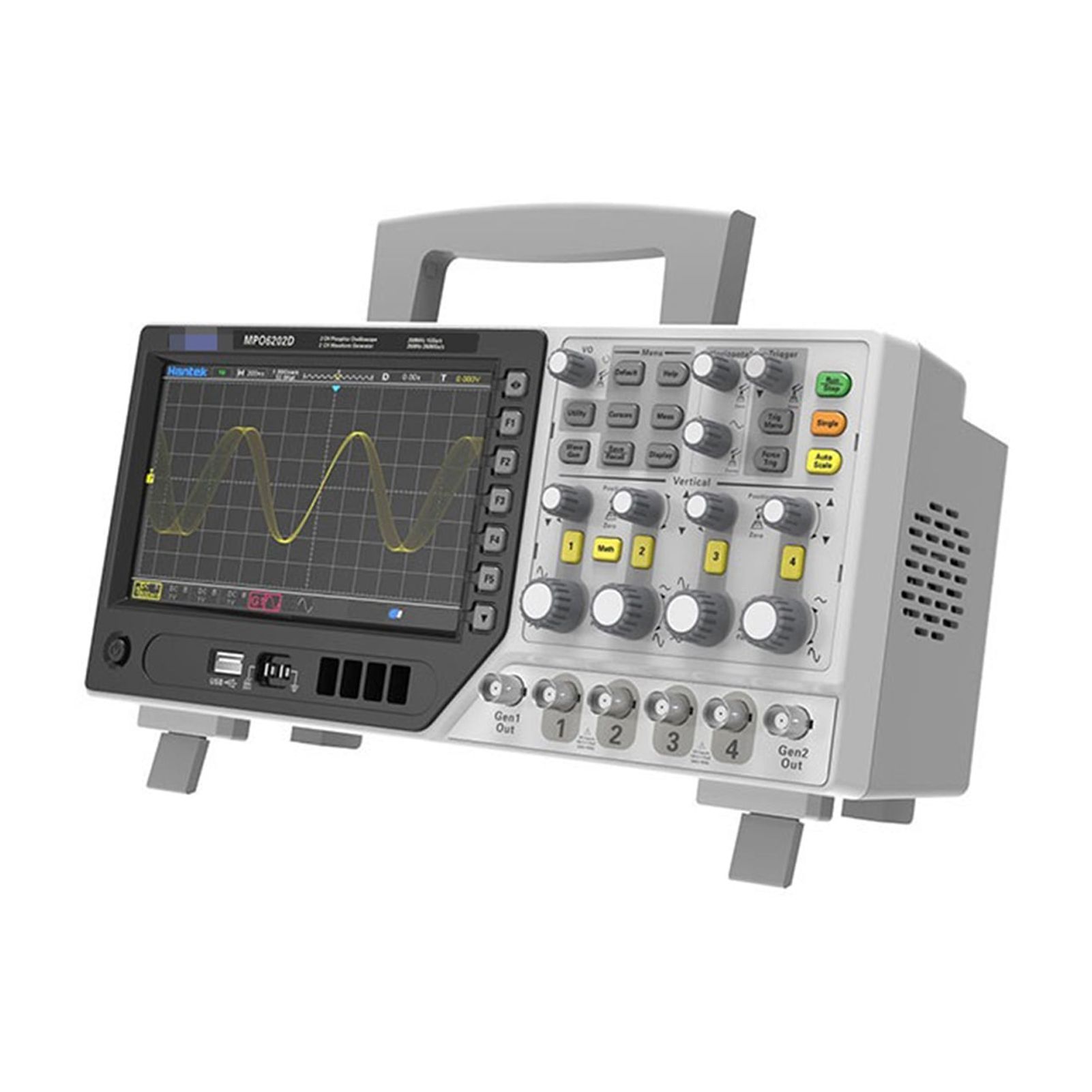 Digital Storage Oscilloscope 2 Channels Osciloscopio 100Mhz Bandwidth USB Oscilloscopes + 16 Channels Logic Analyzer