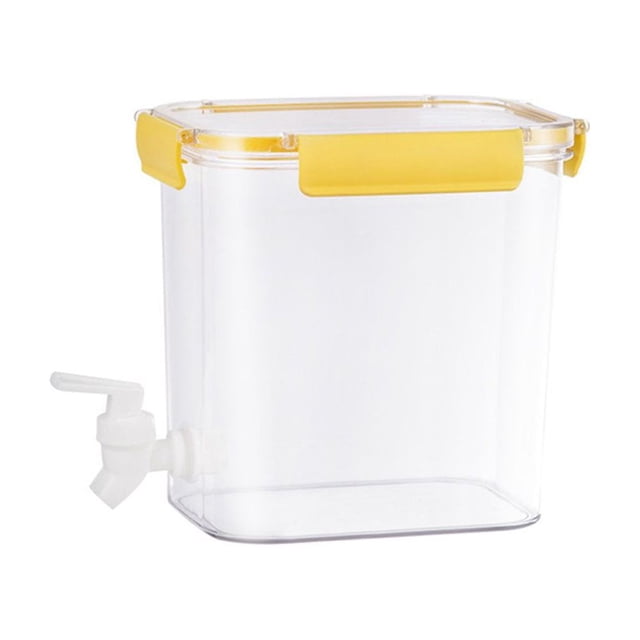 Home Refrigerator Kitchen Cold Kettle With Faucet Large Capacity Juice Kettle Cold Bucket Beverage Dispenser