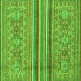 thumbnail image 1 of Ahgly Company Indoor Square Abstract Green Modern Area Rugs, 3' Square, 1 of 4