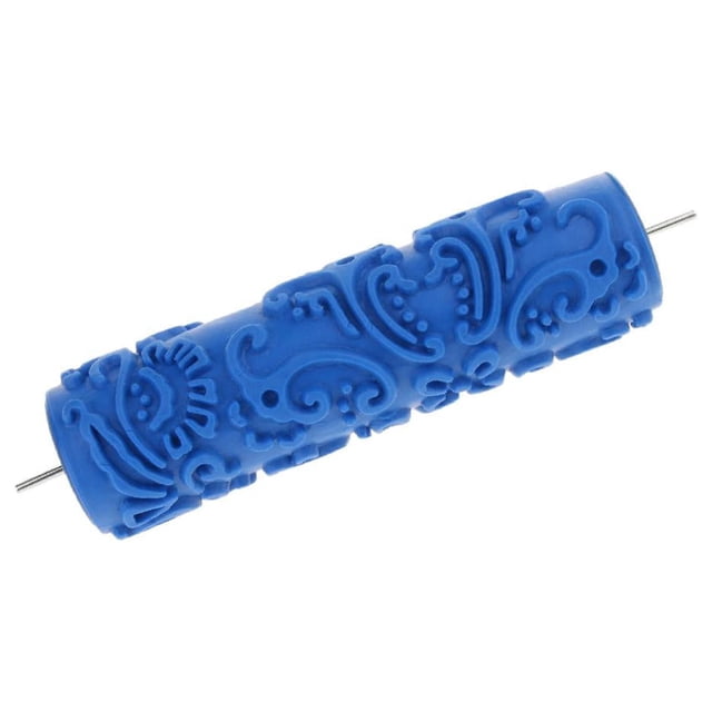 Maytalsory 7 Mur Empaistic Peinture Rouleau Outil Décoration pour Modèle Machine Bleu Type 7 1Set