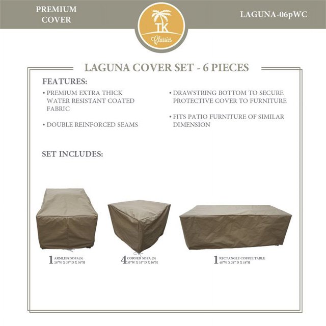 Ensemble de Housses de Protection LAGUNA-06p