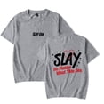 thumbnail image 2 of Spencer Barbosa Merch SLAY ERA T-shirt Print Short Sleeve Tee Fashion Casual Clothing, 2 of 8