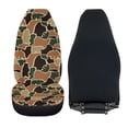 thumbnail image 5 of XYZCANDO Bear Camo Front Car Seat Cover 2 Pcs Car Seat Covers for Front Seats Removable Automotive Accessories Easy Installation Universal Fit for Most Cars SUVs and Sedans, 5 of 7
