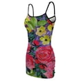 thumbnail image 5 of Ladies Elegant Sling Sleeveless Sexy Dress rose, 5 of 6