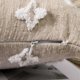 thumbnail image 2 of A set of 2 decorative pillowcases, diamond jacquard pillowcases, summer sofa soft rectangular cushion covers, 18x18 inches, beige, 2 of 4