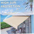 thumbnail image 5 of Patio Awning Retractable Retractable Awning, 8x6.5ft Sun Shade Canopy Cover, Water-Resistant & UV Protective Outdoor Patio Top (Black) Replacement Fabric Only; No Expandable Frame Included., 5 of 7