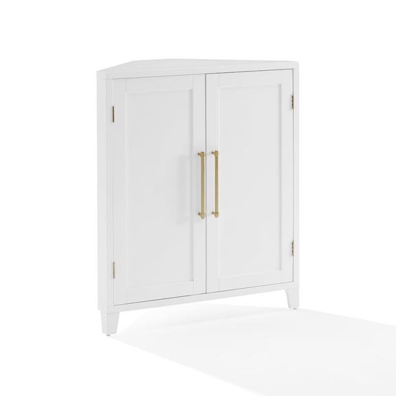 Crosley Furniture Roarke Stackable Corner Kitchen Storage Pantry