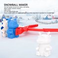 thumbnail image 3 of Herramiente de Fabricante de Bolas de Nieve, Lindo Fabricante de Bolas de Nieve de PlásTico para Invierno, 3 of 7