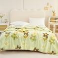 thumbnail image 1 of PEONAVET Cooling Blanket Conditioning Blanket Cool Blanket Flannel Gift Small Blanket Napping Blanket Flannel Blanket, 1 of 6
