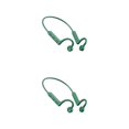 thumbnail image 2 of Sidaley auricular de conducción ósea de plástico 110mah hifi estéreo envolvente inalámbrico compatible con bluetooth 5.1 auriculares de Verde 2piezas, 2 of 6