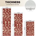 thumbnail image 4 of Red Christmas Icon Pattern Kitchen Rugs Sets Of 3,Kitchen Runner Rugs Non Skid Washable,Decorative Kitchen Floor Mats for Kitchen,Sink,Laundry,17"x30"+ 17"x47" + 17"x59", 4 of 6