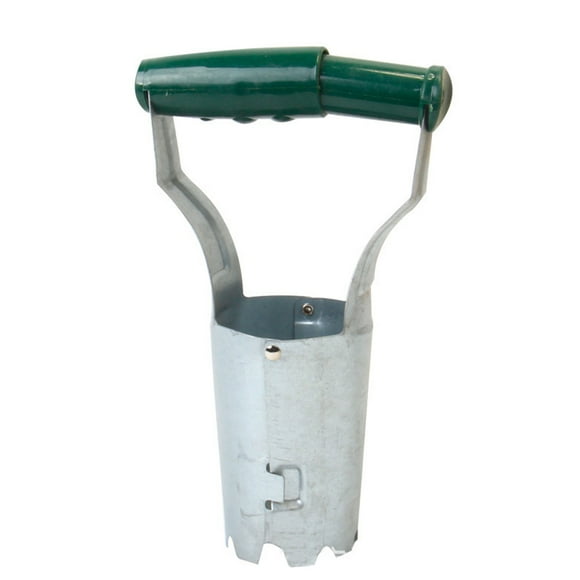 Garden Hand Tools Bulb Planter - Plant Transplanting Machine Automatic Soil Release for Digging/Refilling Hole - Depth Marker for Planting Tulips, Daffodils, Dahlias and so on