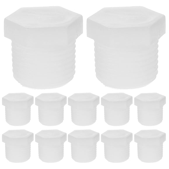 unbranded 12Ud Tapón PVC Para Calentador De Agua Con Sello Ajustado Resistente Al Calor