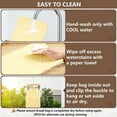 thumbnail image 2 of Reusable Beeswax Bread Bags(2 Pack), Beeswax Bags for Sourdough/Homemade Bread, Natural Cotton Bees Wax Bag,2pack x Beeswax Bread Bags, 2 of 6