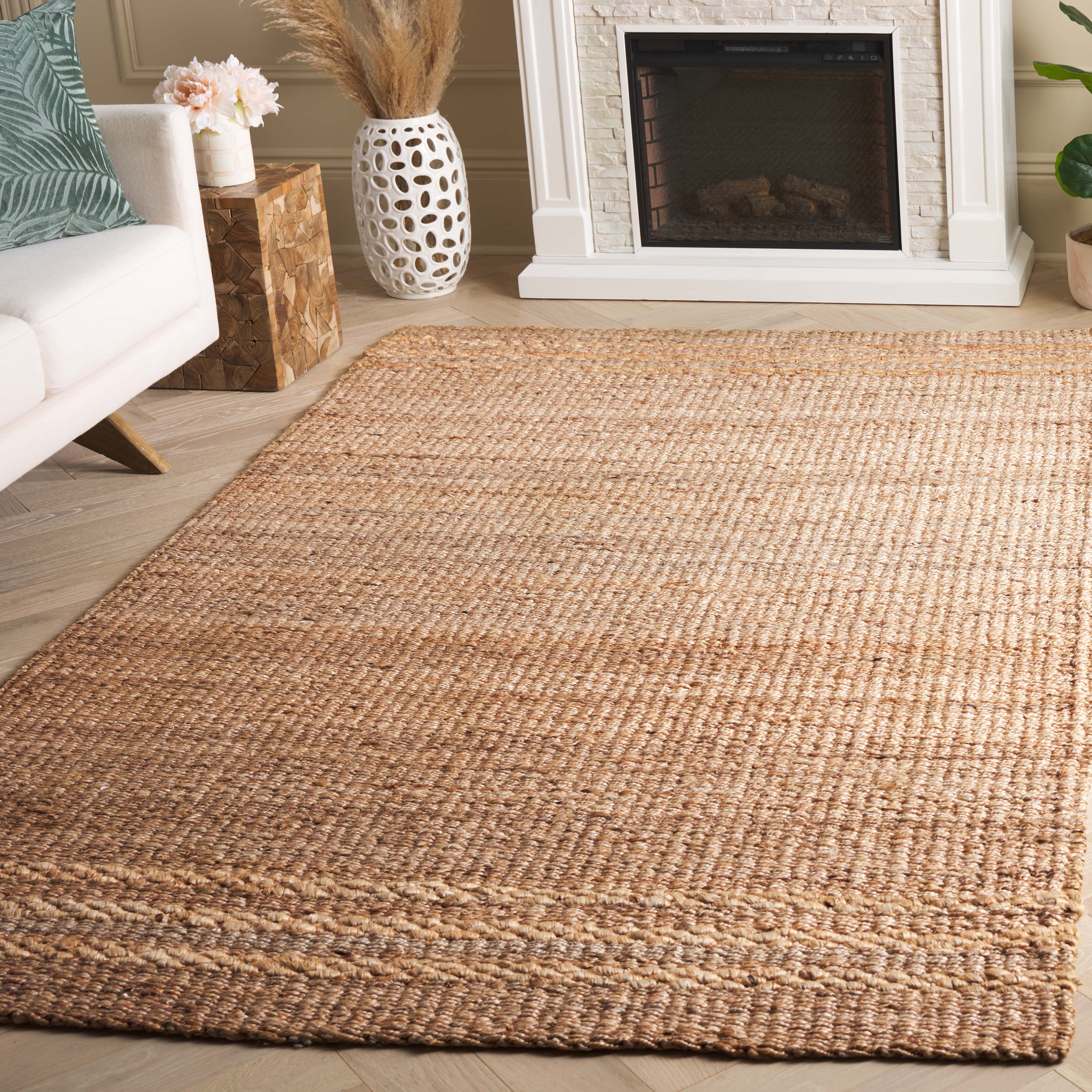SAFAVIEH Natural Fiber Trinity Solid Area Rug, Natural, 8' x 10'