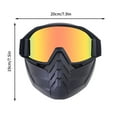 thumbnail image 5 of Zeceouar Snow Mask Snow Mask Goggles Outdoor Mask, 5 of 6