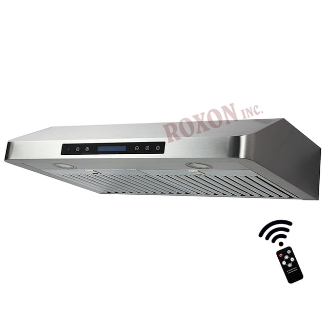 Roxon 860 CFM 30 Pouces sous Armoire Gamme Hotte Cuisine Ventilateur d'Échappement en Acier Inoxydable RXN-U01D-30