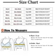 thumbnail image 2 of WCMZJ Sports Bras for Women Bralettes for Women with Support Sexy Lingerie Support Bras for Older Women Lift No Underwire Pink S, 2 of 8