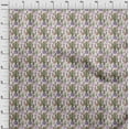 thumbnail image 4 of oneOone Polyester Spandex Purple Fabric Cactus Craft Projects Decor Fabric Printed By The Yard 56 Inch Wide, 4 of 5