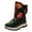Z01-Black, variant on YAYUBA Snow Boots For Kids Size 6,Boys Winter Boots Fashionable Thick Sole Velvet Insulated Snow Boots for Children Warm Comfortable Footwear,Black