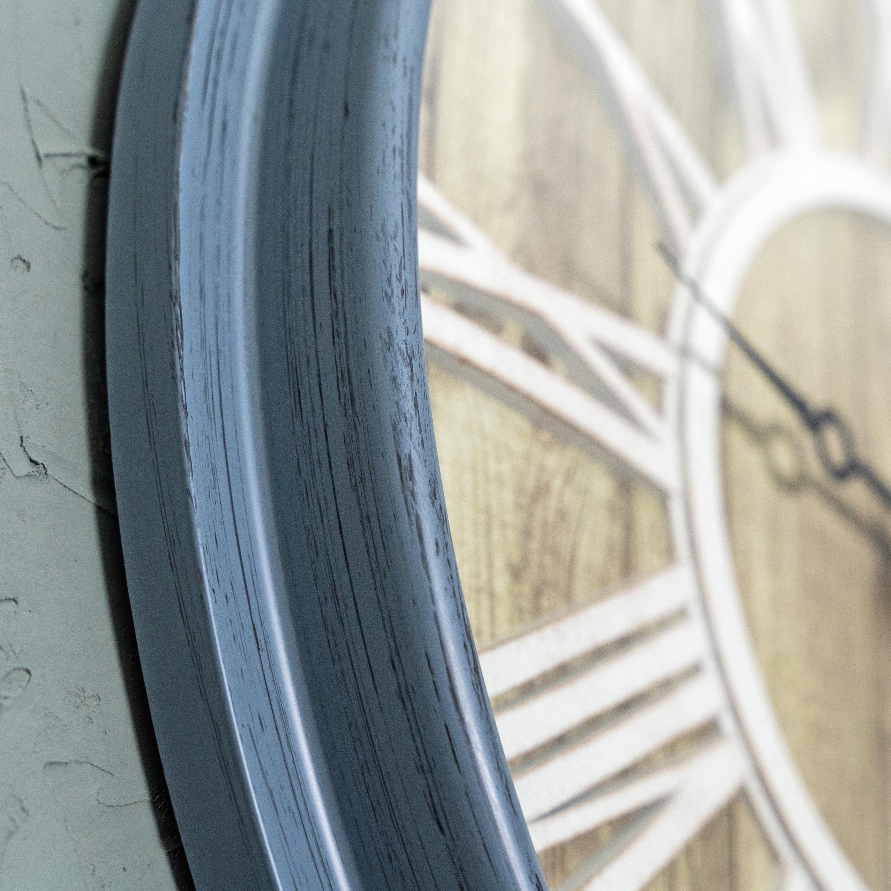 Pacific Bay Mannheim 20" Brown Analog Wall Clock - Rustic