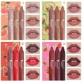 thumbnail image 6 of 3pcs Matte Fruit Lipstick Long-lasting Waterproof Smudge-proof Easy To Color Velvet Lipstick, 6 of 7