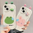 thumbnail image 2 of 3D Bear Rabbit Case for Samsung Galaxy A34 A33 A32 A31 A30 A20 A24 4G A23 A22 A21S A20S A14 A13 5G A12 A10S A04E A03 M14 Cover, 2 of 7