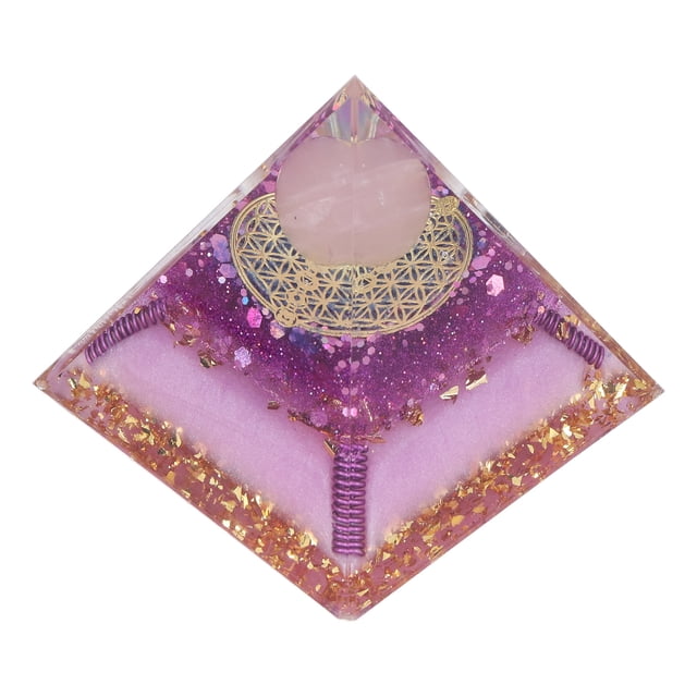 Pirámide De Orgonita, Protección Espiritual Exquisita Relaja El Generador De Energía De Cristal De Estado De ánimo Para La Meditación Para La Decoración ANGGREK Otros