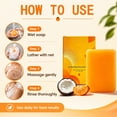 thumbnail image 4 of Persimmon Soap Bar for Body Odor Control - Purifying Deodorizing Body Wash with Goats Milk - Eliminates Odor for Men Women Kids - Natural Deodorant Soap for Face Bath Hands, 4 of 9
