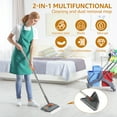thumbnail image 2 of Wall Cleaner Mop with Long Handle Triangle and Rectangle Mop Head Baseboard Cleaner with Scraper 360° Rotatable Ceiling Cleaner Mop with Reusable Mop Pads for Wall Windows Floors, 2 of 10
