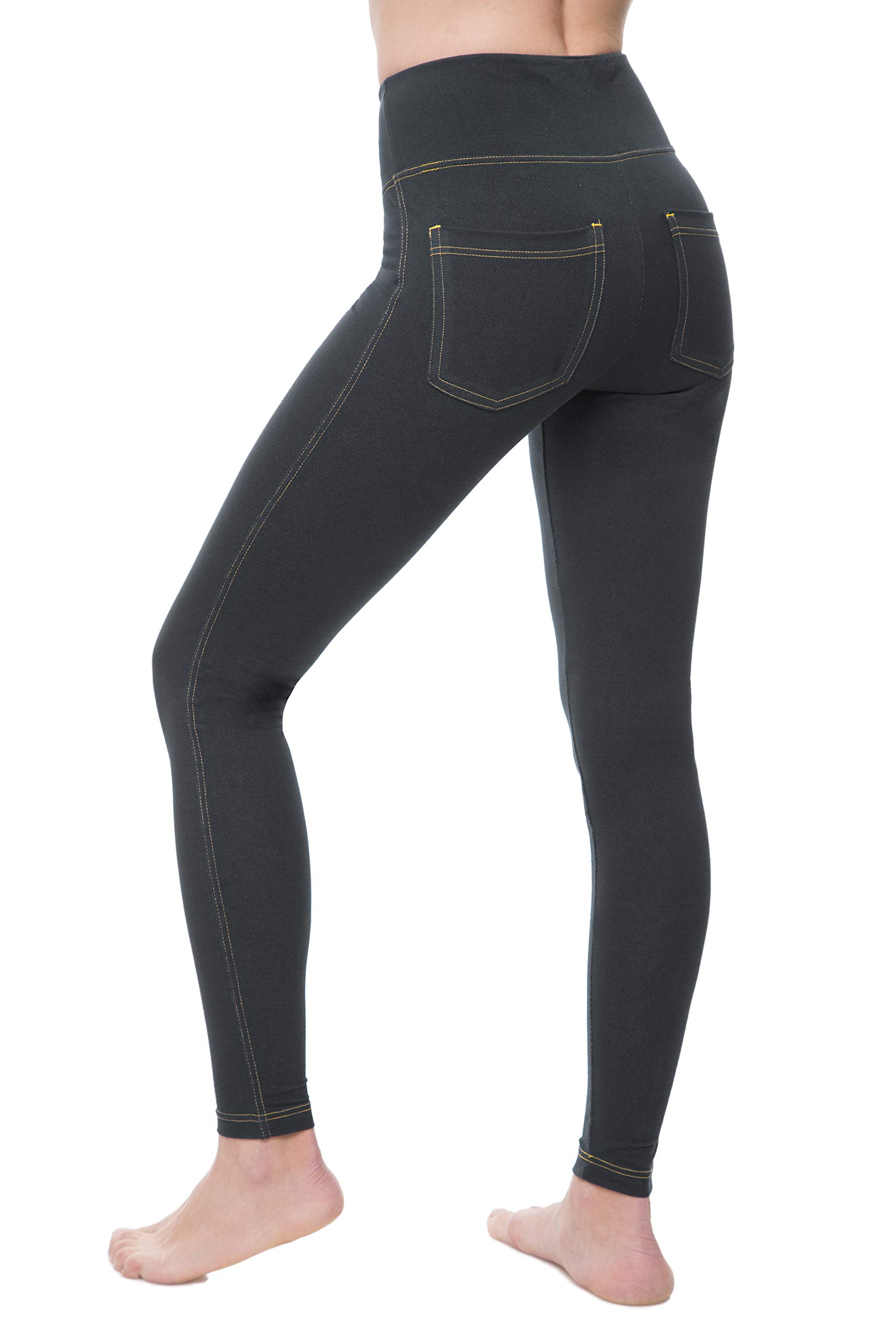 NIRLON Women's High Waist Jeggings Jeans Leggings Stretch Pants photo 1