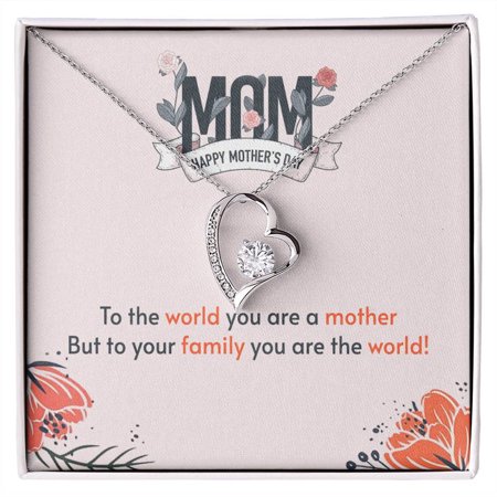 To The World Inspirational Jewelry Gift with Message Card Christmas Gift Box Standard Box
