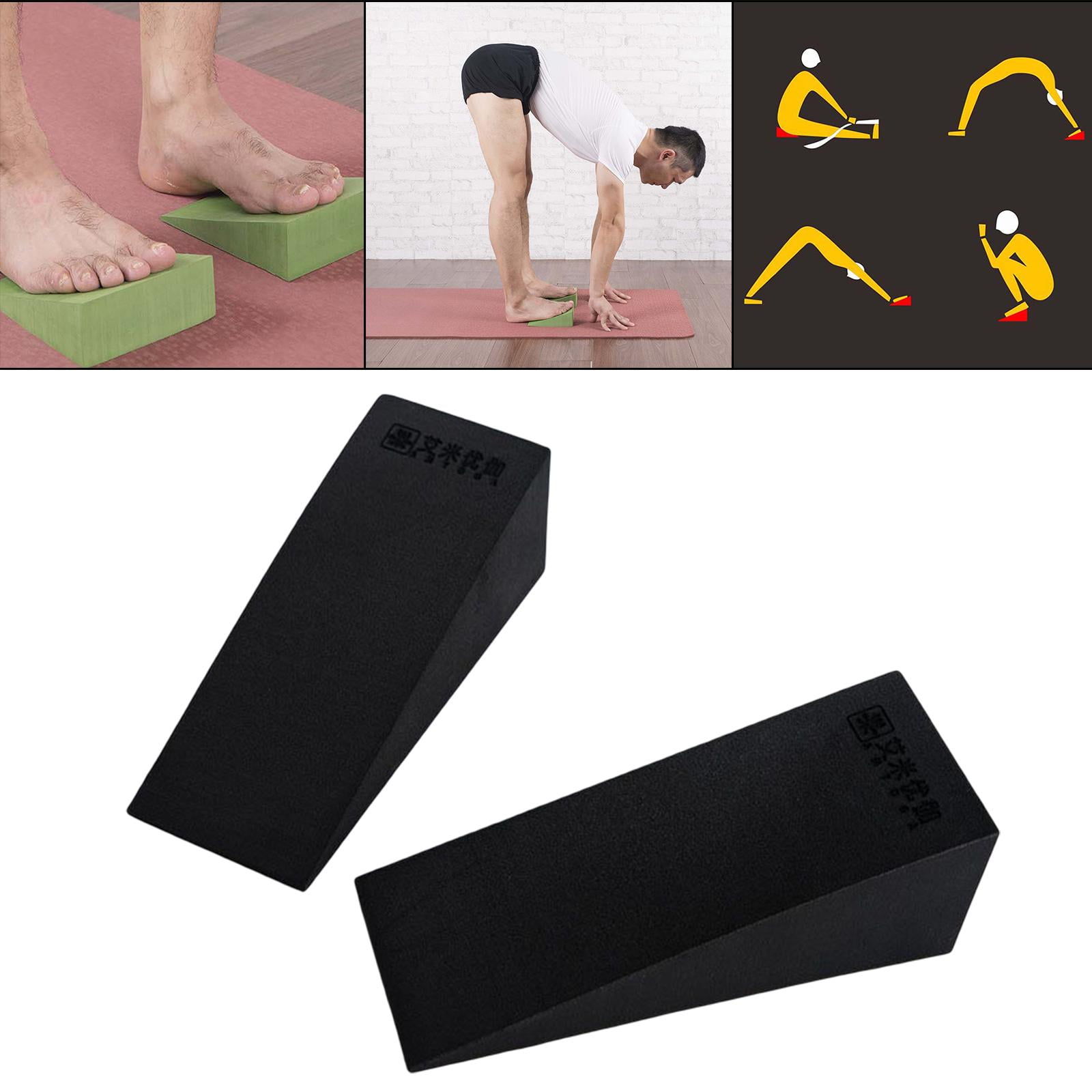 Yoga Blocks Wrist Wedge Footrest Cushion Balance Accs Knee Pad Lightweight Wedge Blocks Foam Slant Board for Pilates Stretching Gym S
