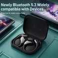 thumbnail image 2 of ETEPEHI Wireless Earbuds - Bluetooth 5.3 Open Ear Earbuds with Digital Display - IPX7 Lightweight Air Conduction Bluetooth Headphones for Workouts/Running (Black), 2 of 8