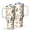 Dogs with Sunflowers, variant on OBREWU Dogs with Wine and Glasses Tumbler with Handle and Lid,Dogs with Wine and Glasses 40oz Double Wall Vacuum Insulated Tumbler,Cups Gift for Women and Men