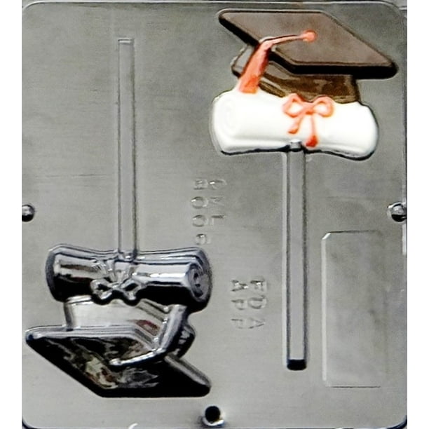 Graduation Cap Lollipop Mold