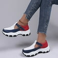 thumbnail image 5 of IUJSOY Platform Fashion Sneakers for Women 2025 T Strap Hook and Loop Casual Mary Jane Shoes, 5 of 5