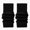 Black, variant on Knit Leg Warmers, Ribbed Slouch Socks, Solid Color, Loose Fit, Long Boot Cuffs for Women