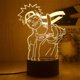 thumbnail image 1 of Anime Naruto Kakashi LED Night Light Uzumaki Table Lamp Hatake Akatsuki Figures 3d Lamp Toys Christmas Birthday Gift18CM Warm white Gao Jinjia LED, 1 of 2
