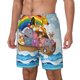 thumbnail image 1 of Fotbe Rainbow Animals on Noah's Ark Traje de Baño para Hombre – Shorts de Natación de Secado Rápido con Forro y Bolsillos-X-Large, 1 of 6