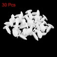thumbnail image 5 of 30 Pcs 7mm Hole Dia Plastic Bolt Rivets Fastener Mudguard Bumper  Clips White for GM, 5 of 5